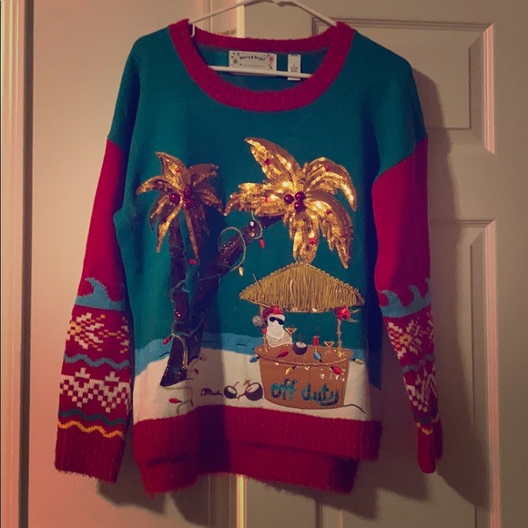 Merry & Bright Sweaters - Ugly Christmas Sweater